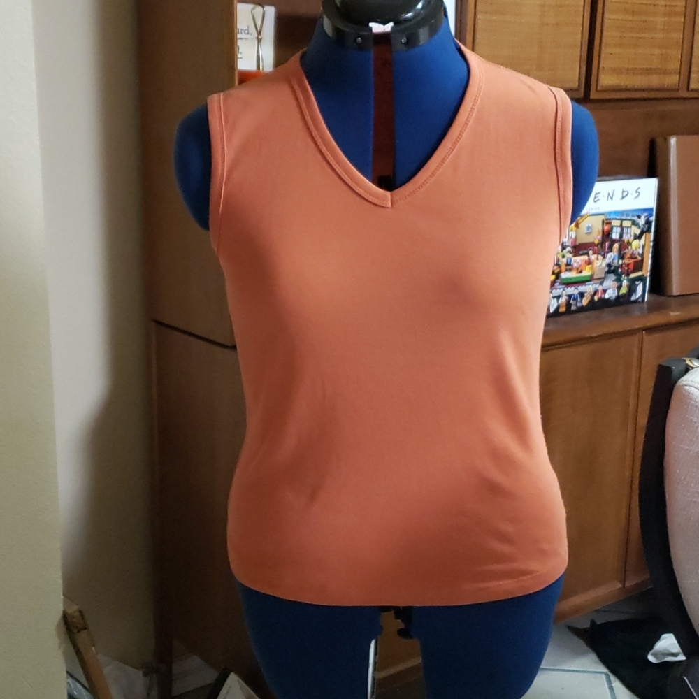 Eddie bauer sleeveless cotton tank Top